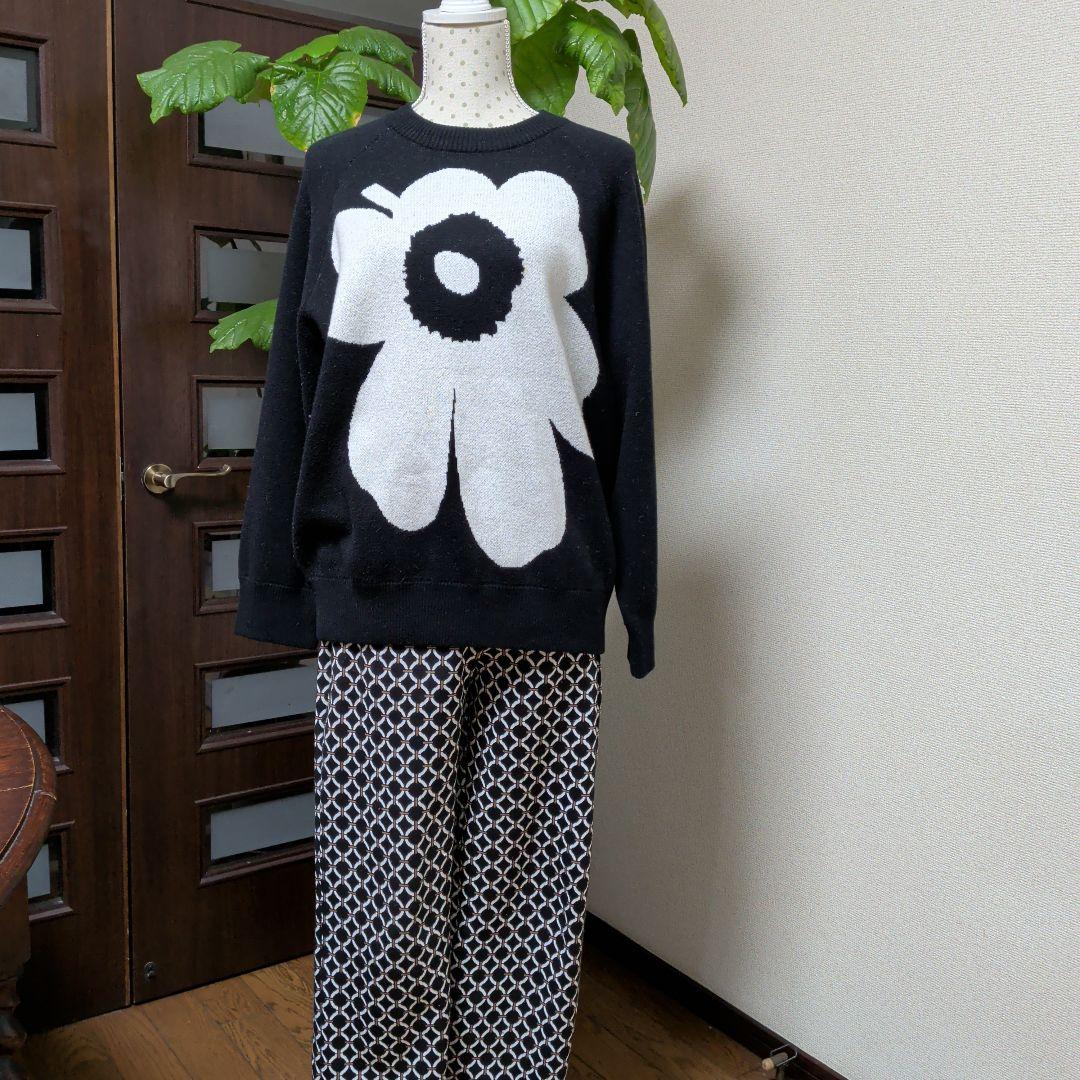 【マリメッコ】ウニッコ　ジャガードセーター