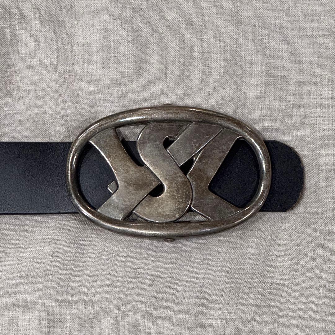 小物 YVES SAINT LAURENT LOGO BUCKLE BELT