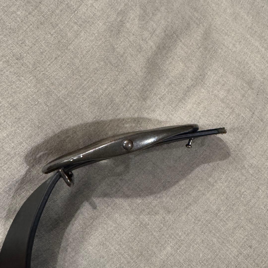 小物 YVES SAINT LAURENT LOGO BUCKLE BELT