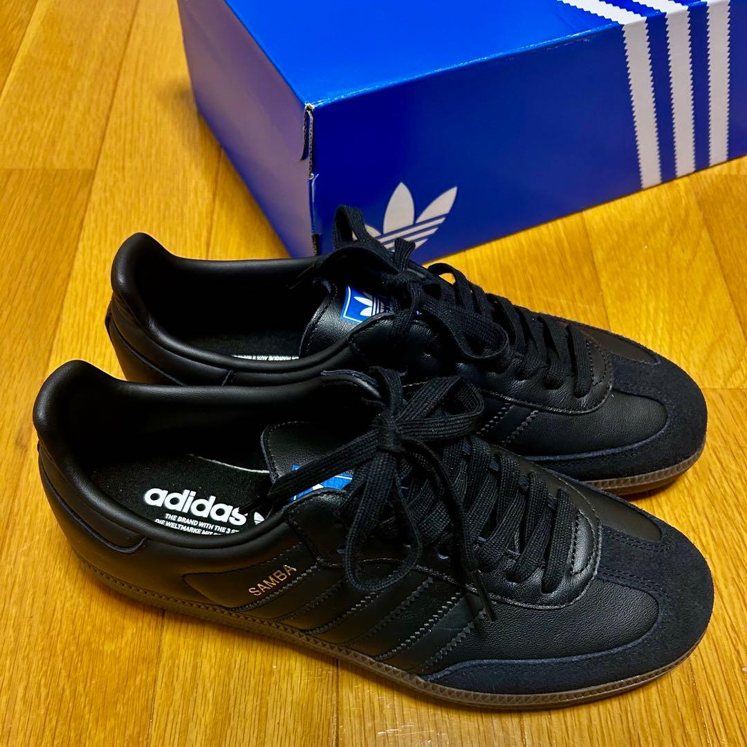 adidas SAMBA サンバ OG ブラック スニーカー 26cm
