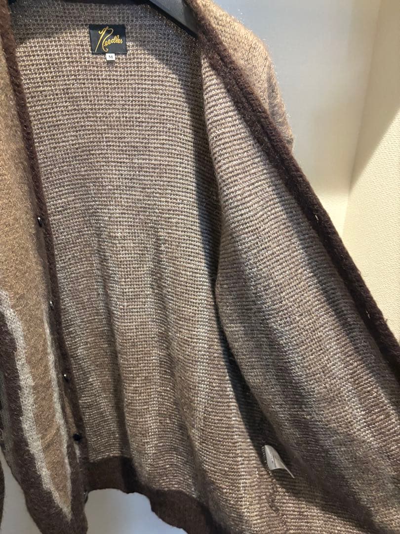 NeedlesxJOURNAL STANDARD別注 フレイムモヘアカーディガン