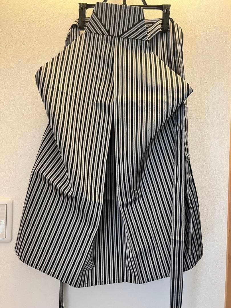 KYOETSU 110-120センチ 七五三黒地紋羽織袴セット