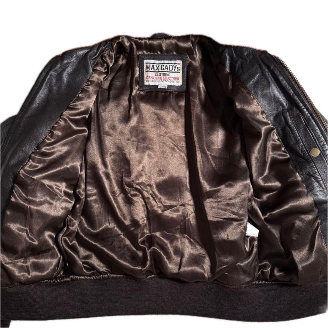 シ*ナ様 MAX CADY's G-1 レザージャケットトップガン Mサイズ相当