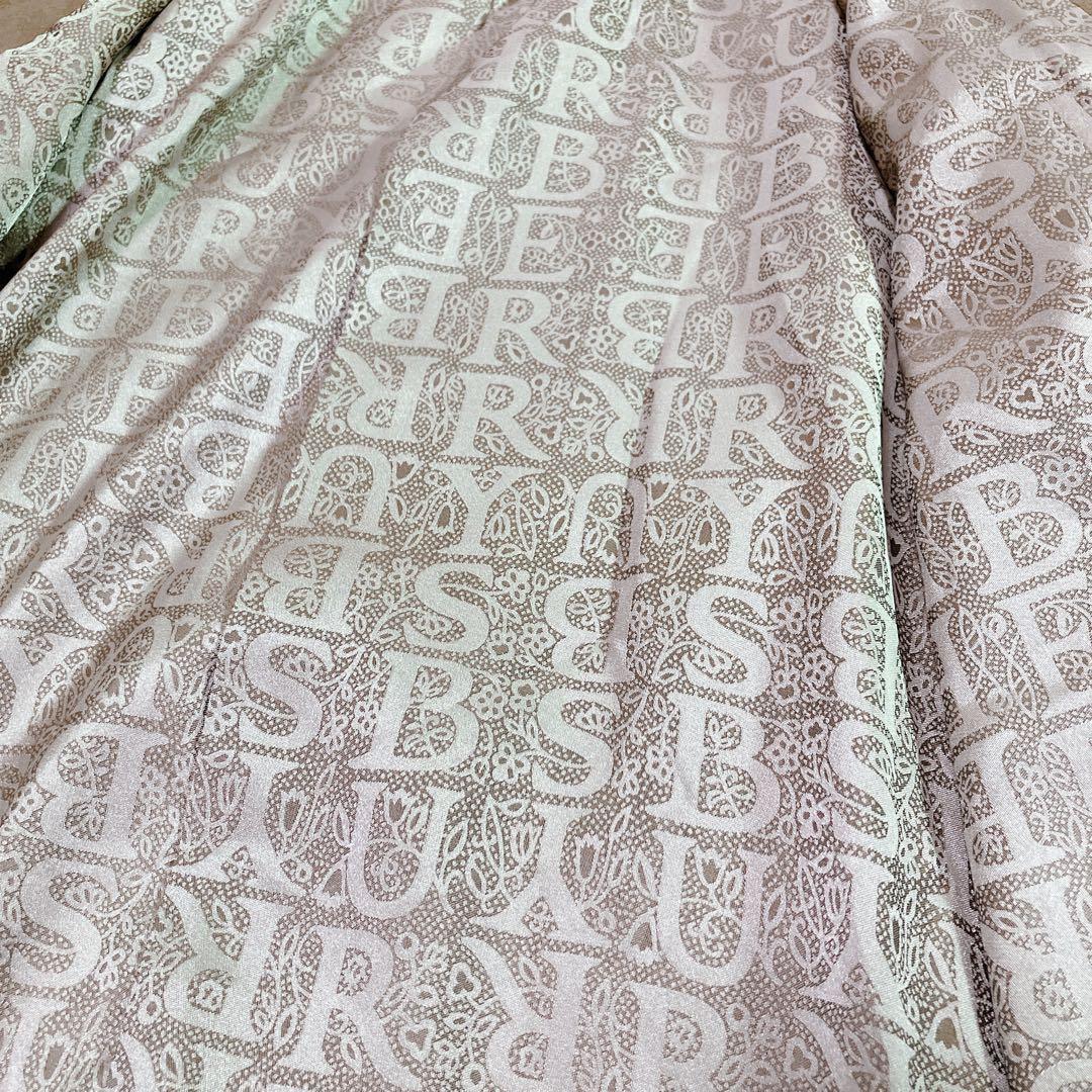 【美品】Burberrys カシミヤ100%　ロングコート 裏地ロゴ柄　キャメル