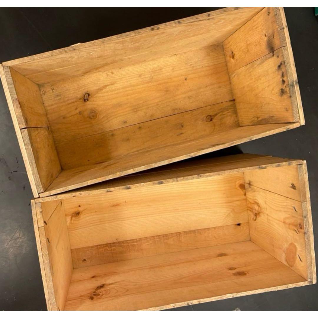 ⑨10箱セット送料無料リンゴ箱りんご箱B品木箱