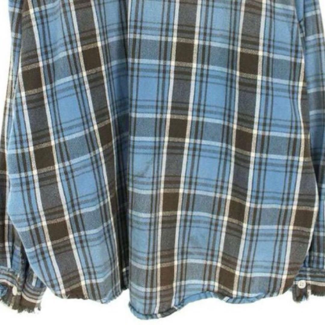 SAINT Mxxxxxx セントマイケル チェックシャツ ヘビネル ネルシャツ