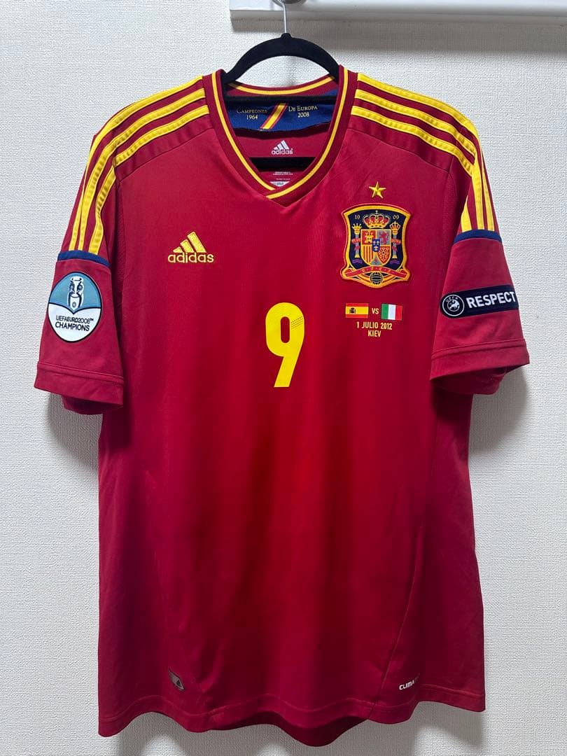 スペイン代表　EURO 2012 決勝戦ユニフォームTORRES