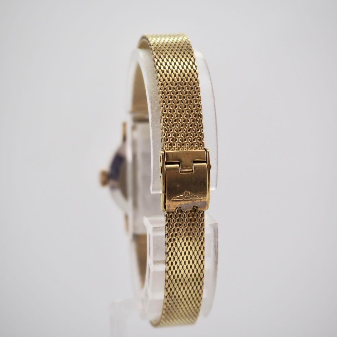 701【美品】ロンジン　時計　手巻き　フラッグシップ　ゴールド　レディース　希少