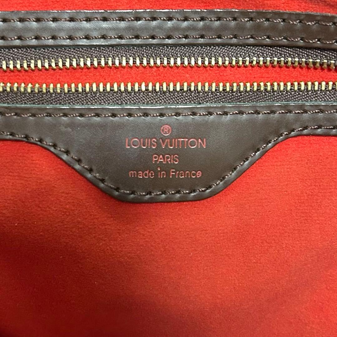 美品 ルイヴィトン ダミエ ヴェニスPM スクエア型 ハンドバッグ トートバッグ