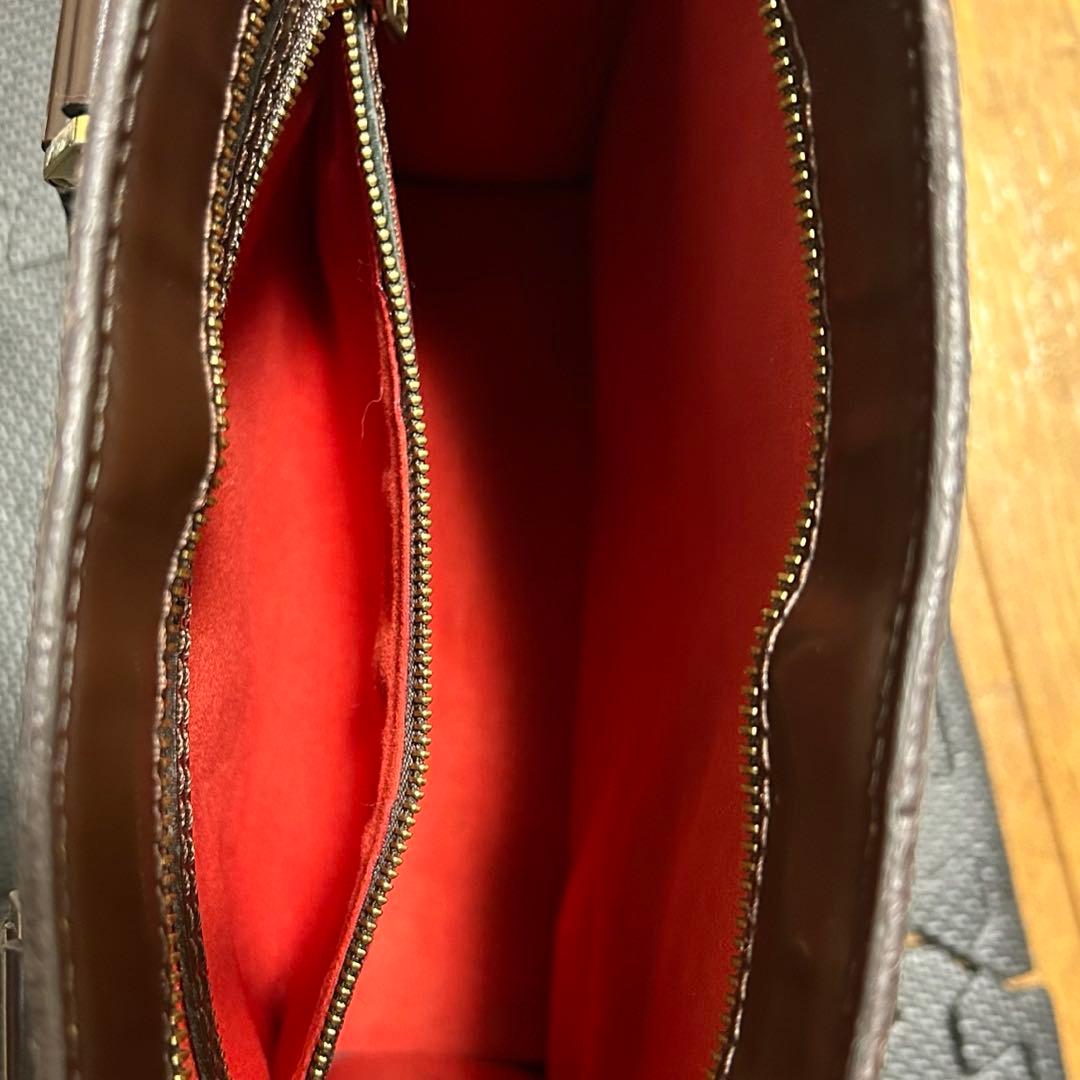 美品 ルイヴィトン ダミエ ヴェニスPM スクエア型 ハンドバッグ トートバッグ