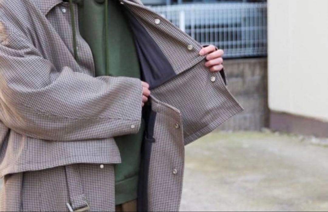 ミ*メ様 YOKE 3WAY BAL COLLAR SHARE COAT