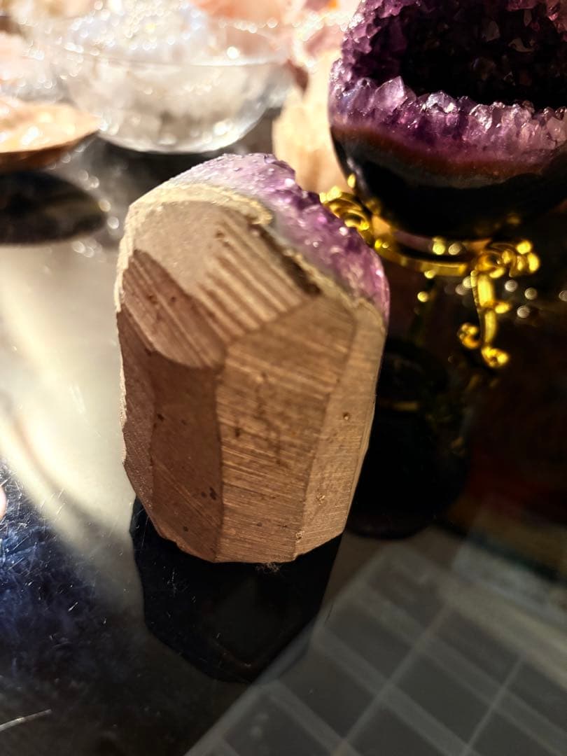 ウルグアイ　アメジストドーム　高品質 パワーストーン 紫水晶 天然石 置き物