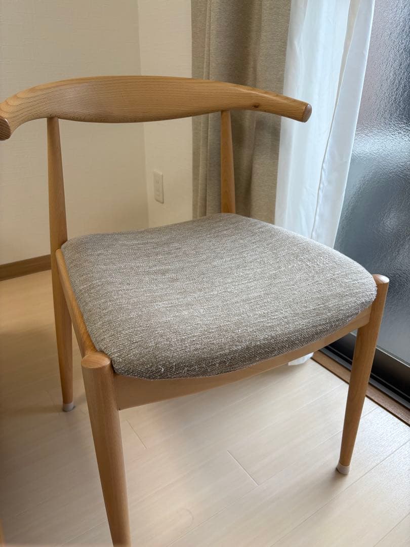 ニトリ　傷・汚れに強いファブリック ダイニングチェア Nコレクション