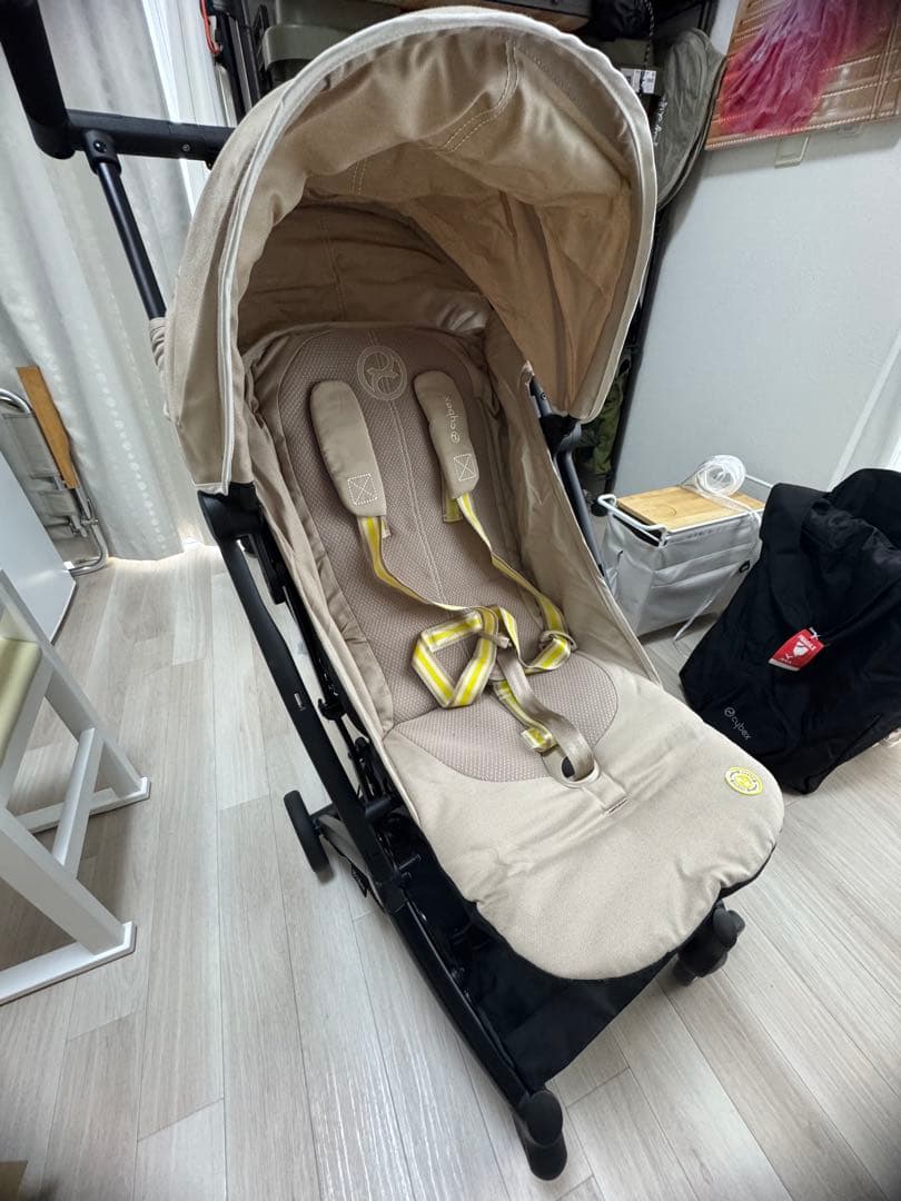 【1度だけ使用】サイベックスリベル2023年モデル　ベージュ　トラベルバック付！