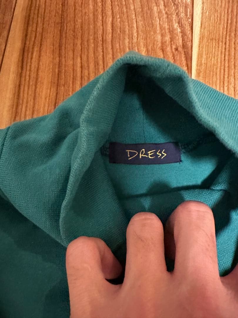 トップス DRESS Cotton Plane Turtleneck