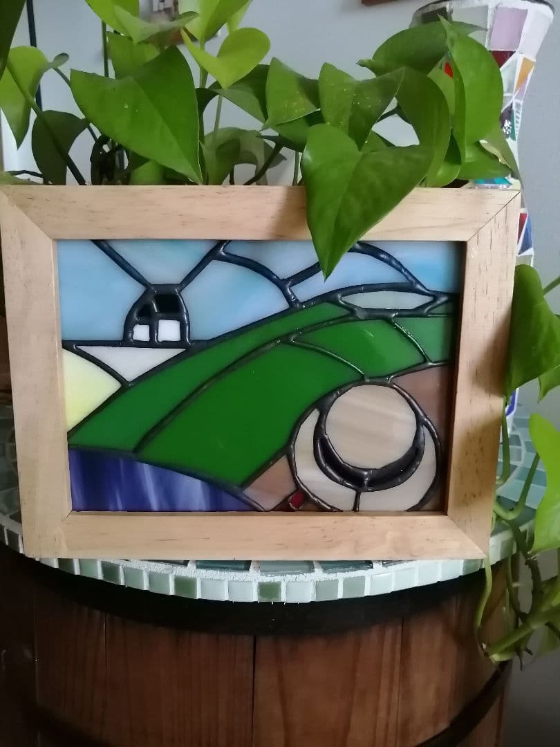 ステンドグラス　あなたにはわかるこの風景