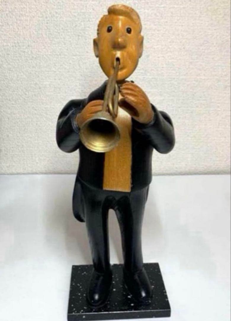 《お値下げ》【イタリア製/ROMER】ロメール人形/トランペッター/職人