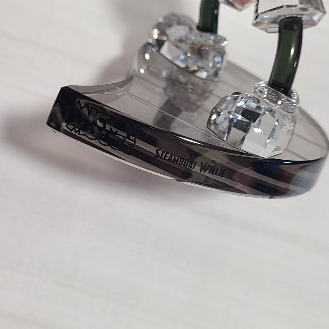 スワロフスキー 蒸気船ウィリー 2013限定品 ミッキー ミニー ディズニー