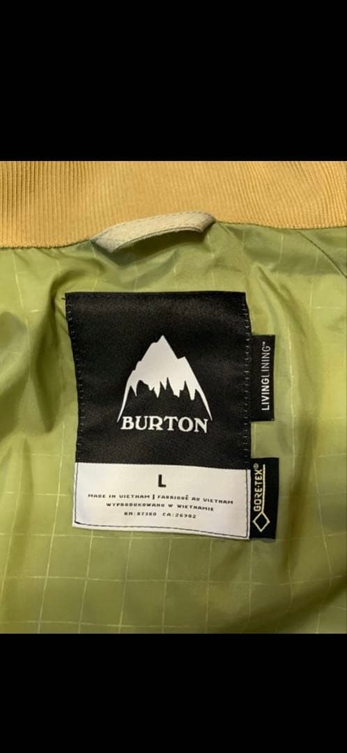 BURTON GORE-TEX Radial Jacket / L / バートン