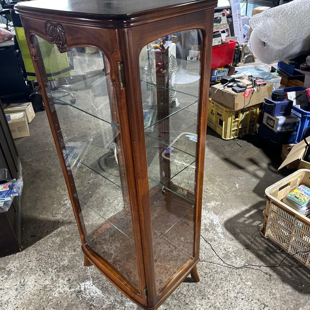 プ*ア様 松永公房カンティーニュ・キュリオケース530飾り棚ガラスキャビネット定