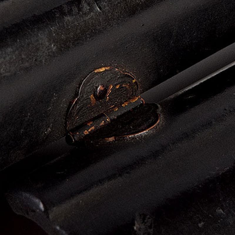 金嶺(かなみね) 仏教美術　木彫　仏像　豆仏　懐中仏　厨子付　C　8901