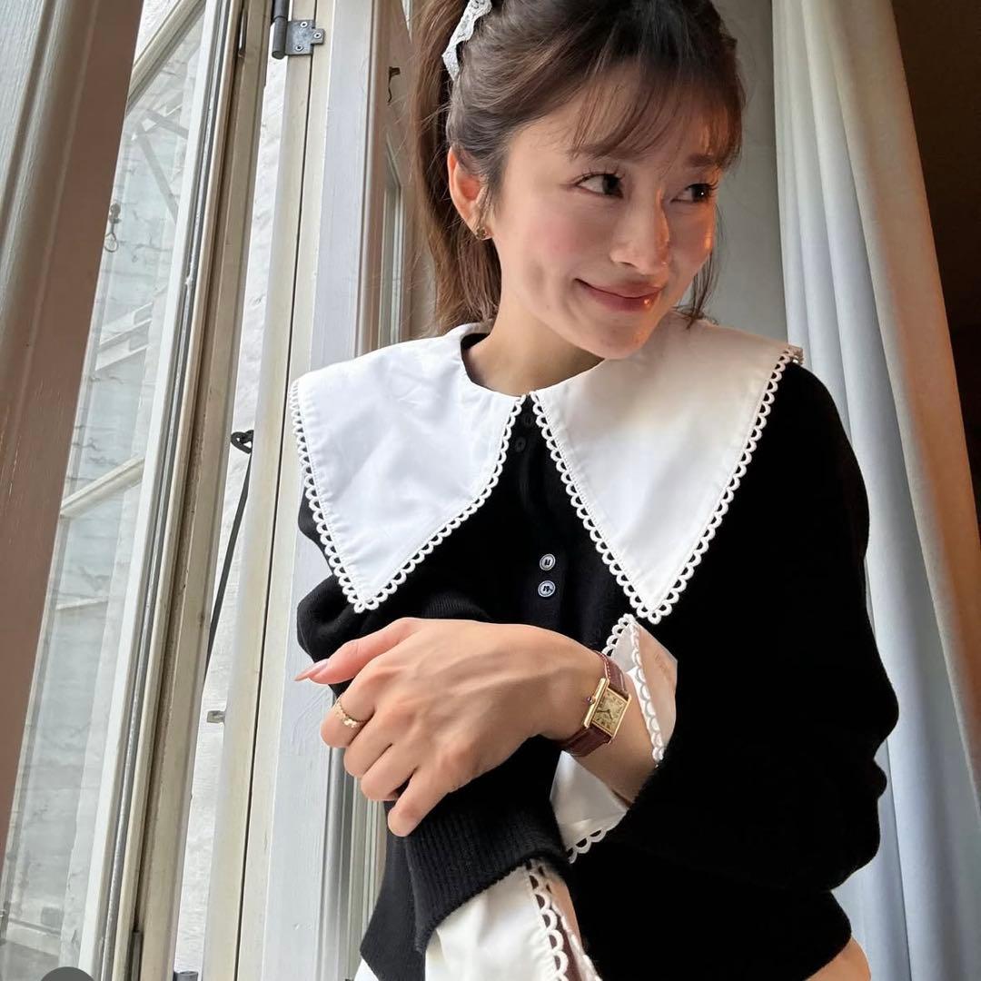 Bibiy PATTY PILGRIM TOP ブラック