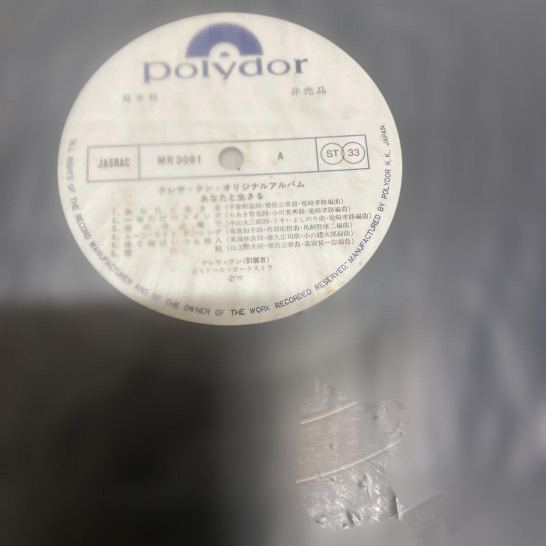 ハ*ル様 テレサ・テン LPレコード 2枚セット　KD026667