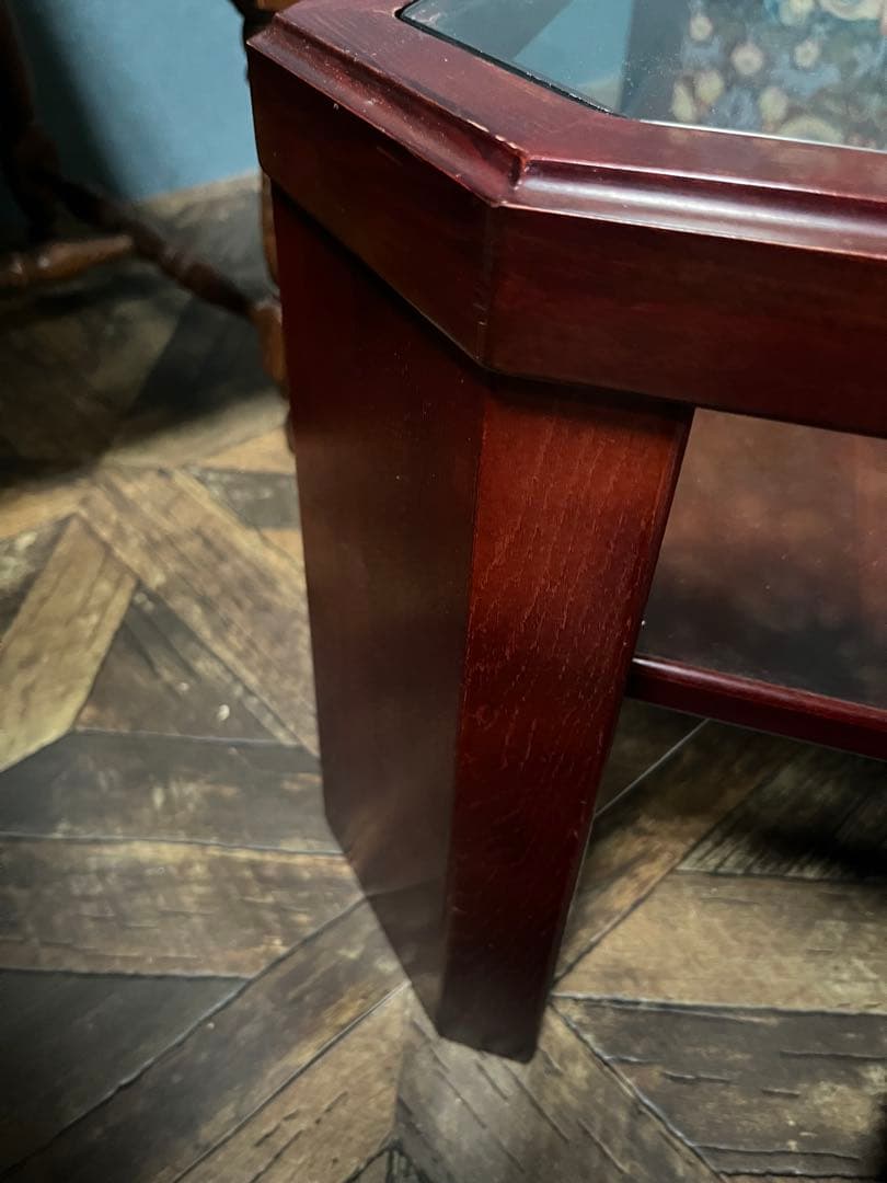 カリモク センターテーブル ローテーブル インテリア 座卓 昭和レトロ 当時物