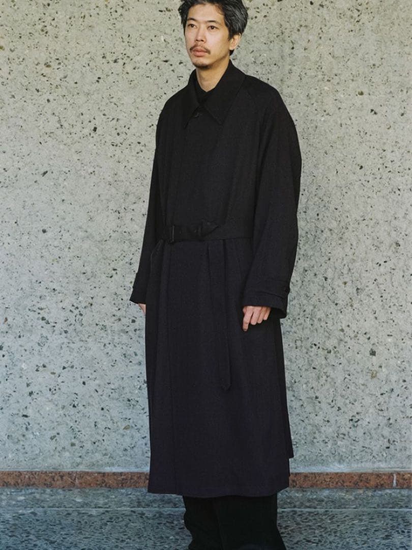 LIDNM T/W KERSEY BALMACAAN COAT Ｍサイズ
