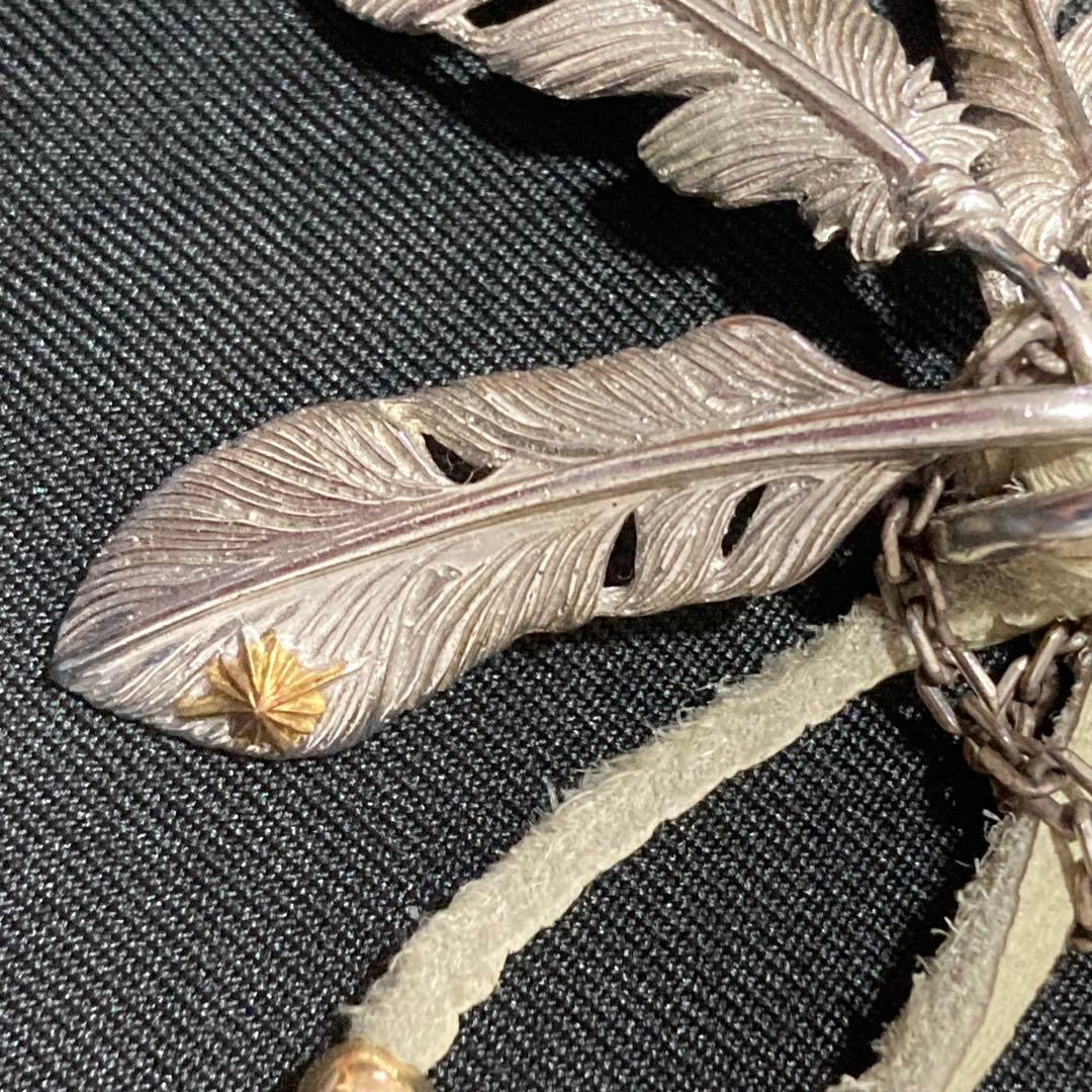 SAAD サード【正規品】フェザーネックレス カスタム シルバー925