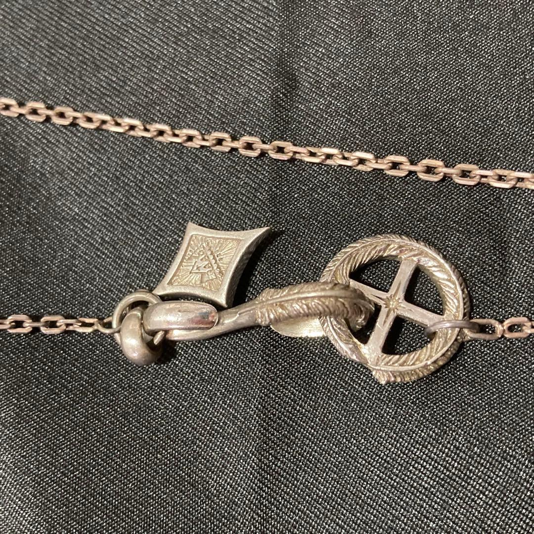 SAAD サード【正規品】フェザーネックレス カスタム シルバー925