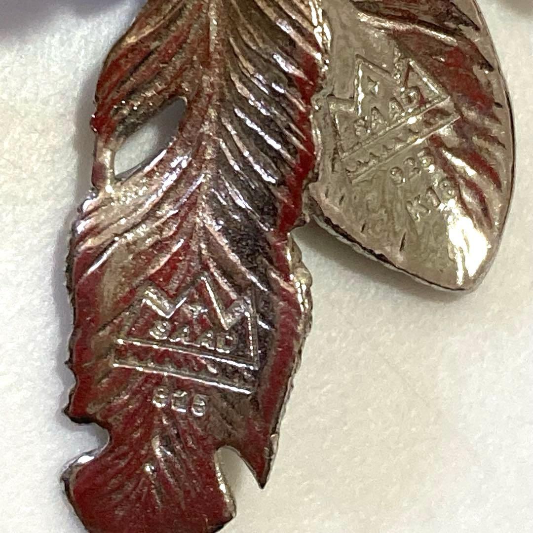 SAAD サード【正規品】フェザーネックレス カスタム シルバー925