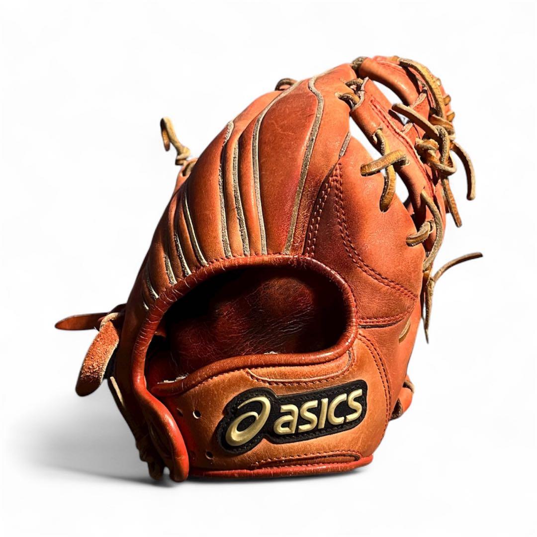 Asics ゴールドステージ　内野手用グラブ　軟式　speed tech QR