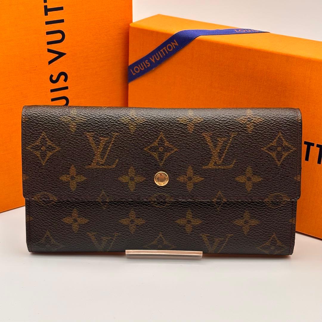 ✨鑑定済み✨ルイヴィトン✨モノグラム✨ポルトフォイユ インターナショナル 長財布