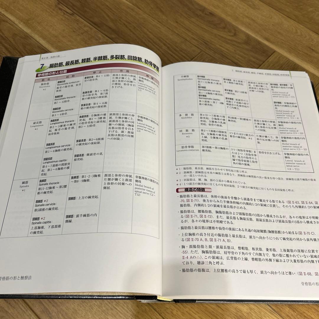 【美品】改訂第2版 骨格筋の形と触察法