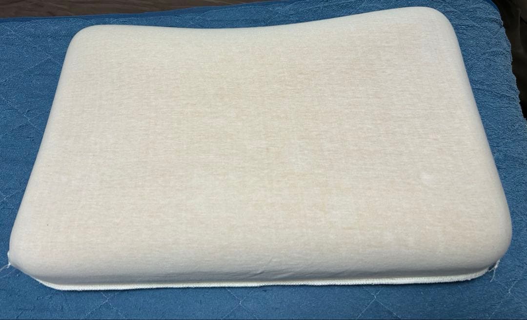 東洋羽毛　枕　高反発枕 クリーム色 N-KEN 10002