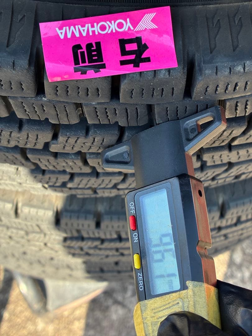 ヨコハマ アイスガード IG91 195/80R15 107/105 中古4本