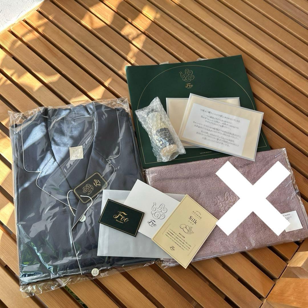 FooTokyo フートウキョー　シルク　パジャマ　ルームウェア