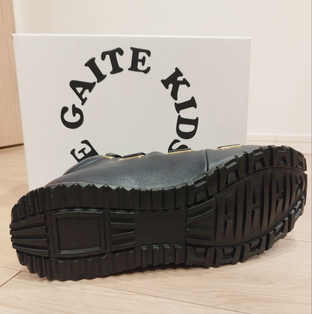 KIDS LOVE GAITE ネイビー ハイカットスニーカー