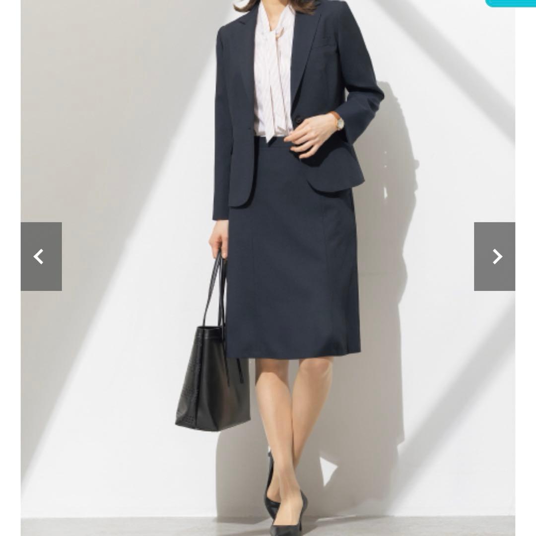 【未使用タグ付♡大きいサイズ2XL】AOKI スーツ3点セット 春夏　ネイビー