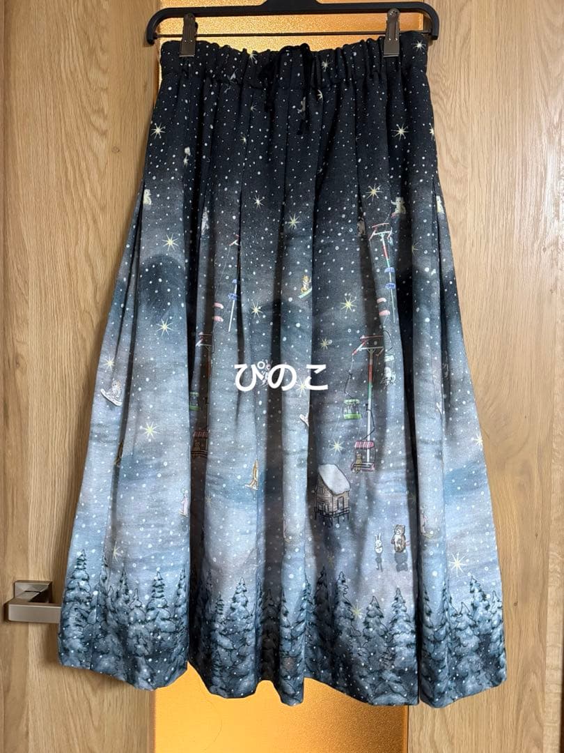 フランシュリッペ ★スキーヤー 丈長 スカート