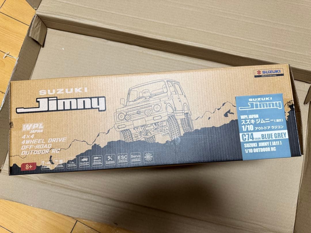 WPL JAPAN Suzuki Jimny 1/10 RCカー　カスタマイズ済