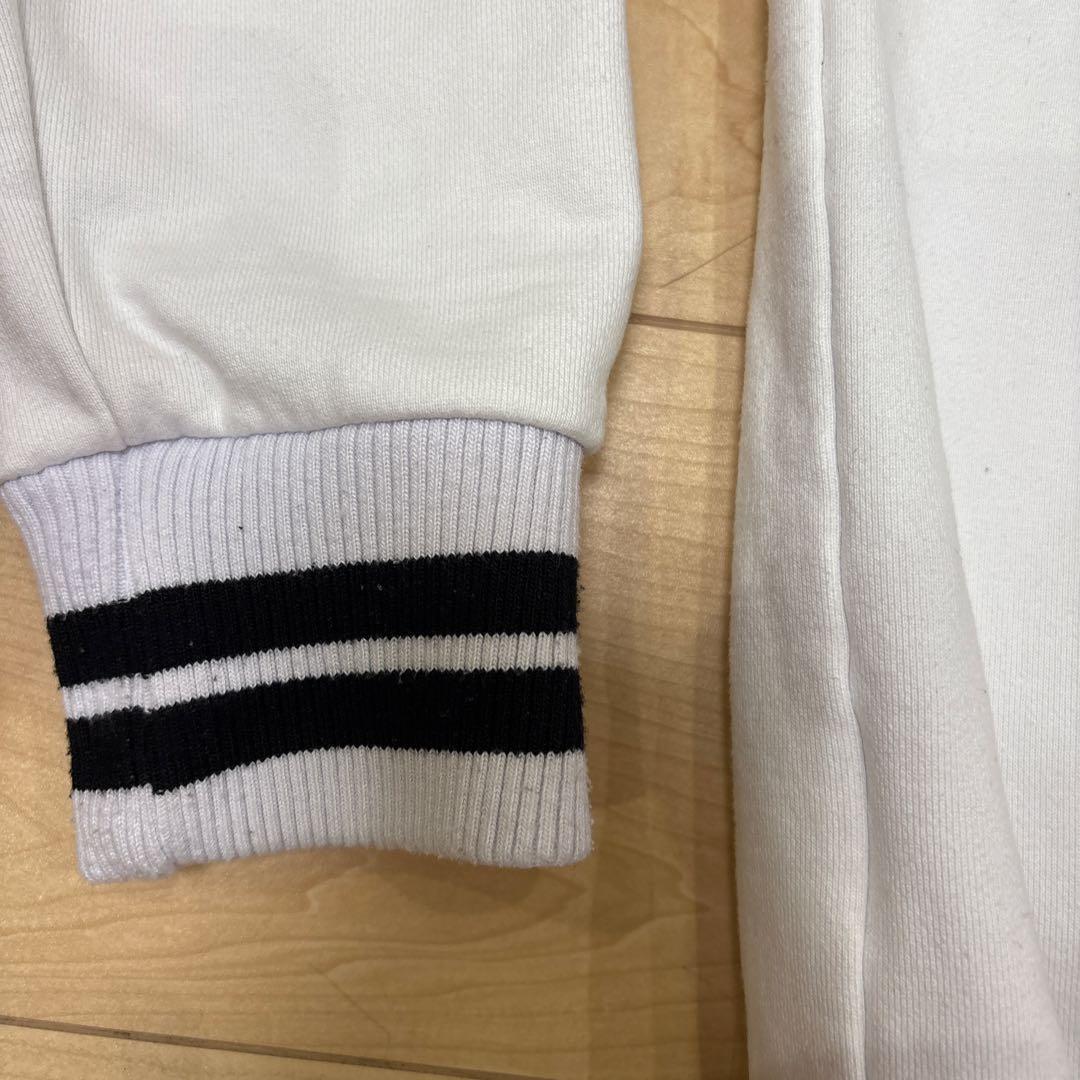 希少 早い者勝ち karl kani ゴールドプレート ホワイト パーカー