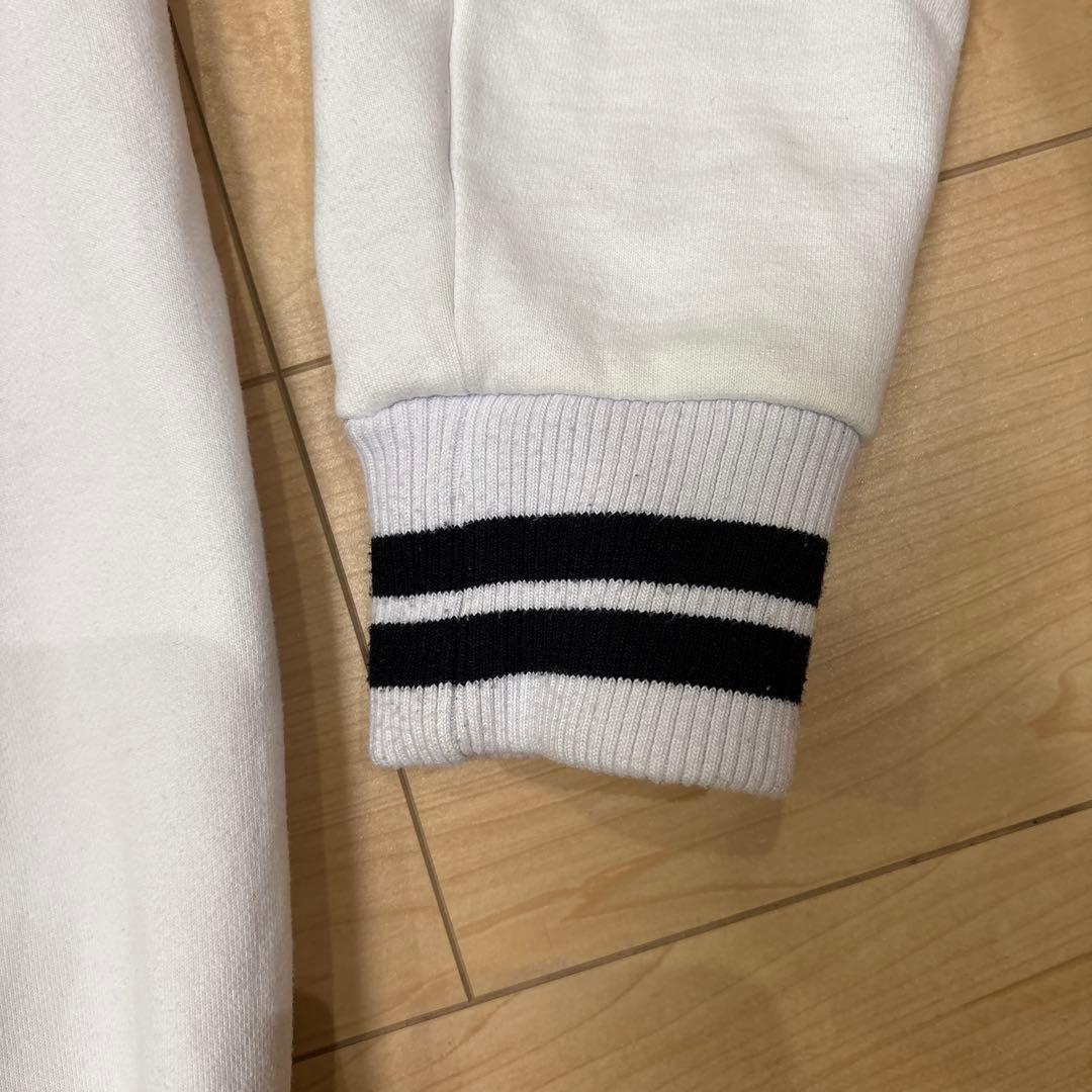 希少 早い者勝ち karl kani ゴールドプレート ホワイト パーカー