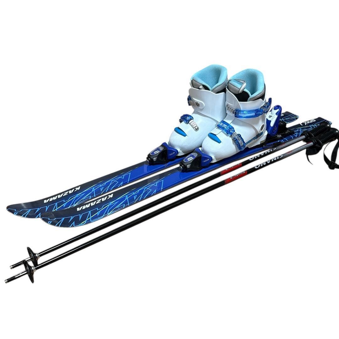 Kazama & SINANO ジュニアスキー3点セット