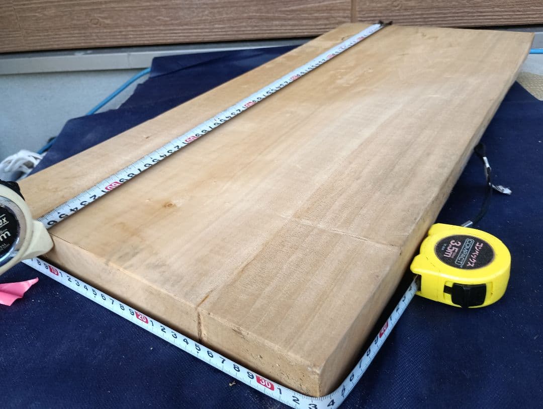 銀杏まな板　カンナ仕上げ　1枚もの