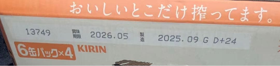 KIRIN 一番搾り 350ml 6缶パック×8