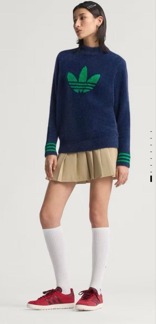 adidas オリジナルスゴルフ　ネイビー ニット