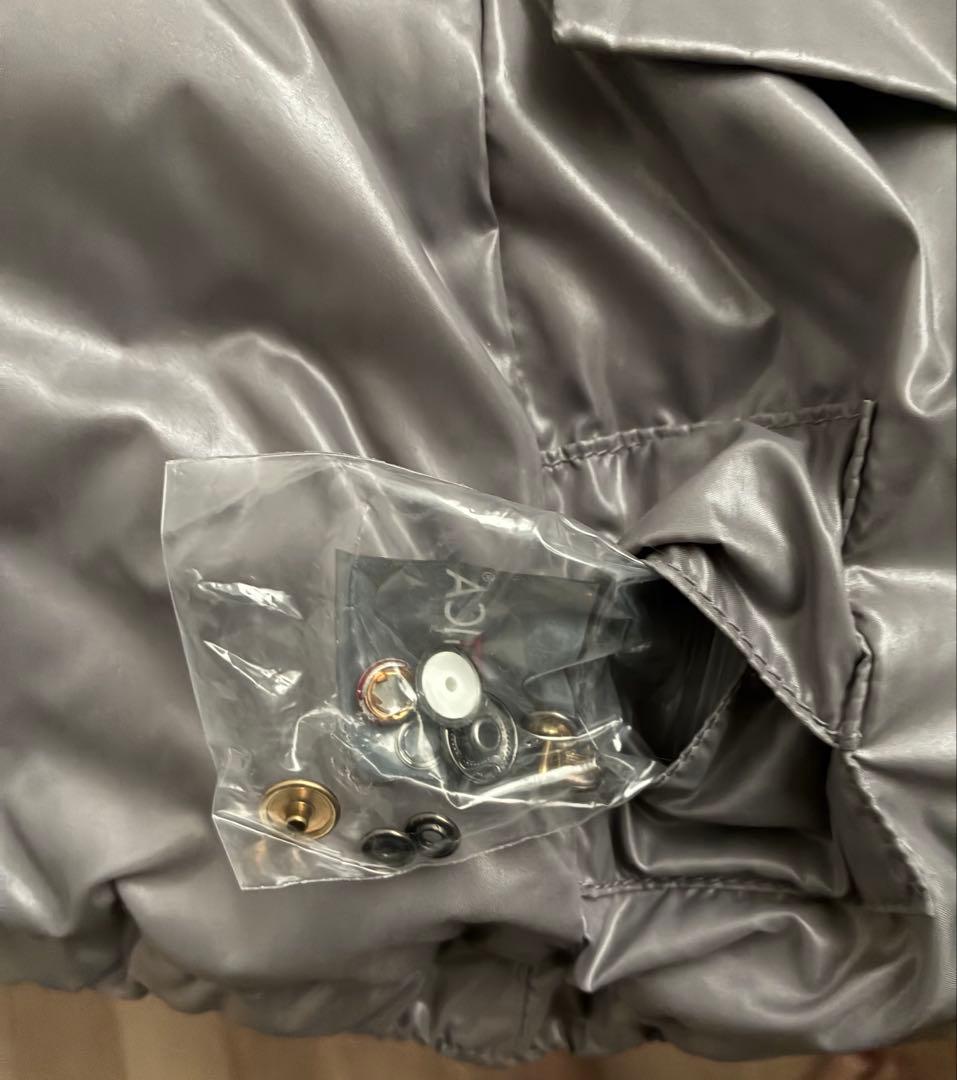 DUVETICA デュべチカ ダウンベスト リアルファー グレー レアカラー