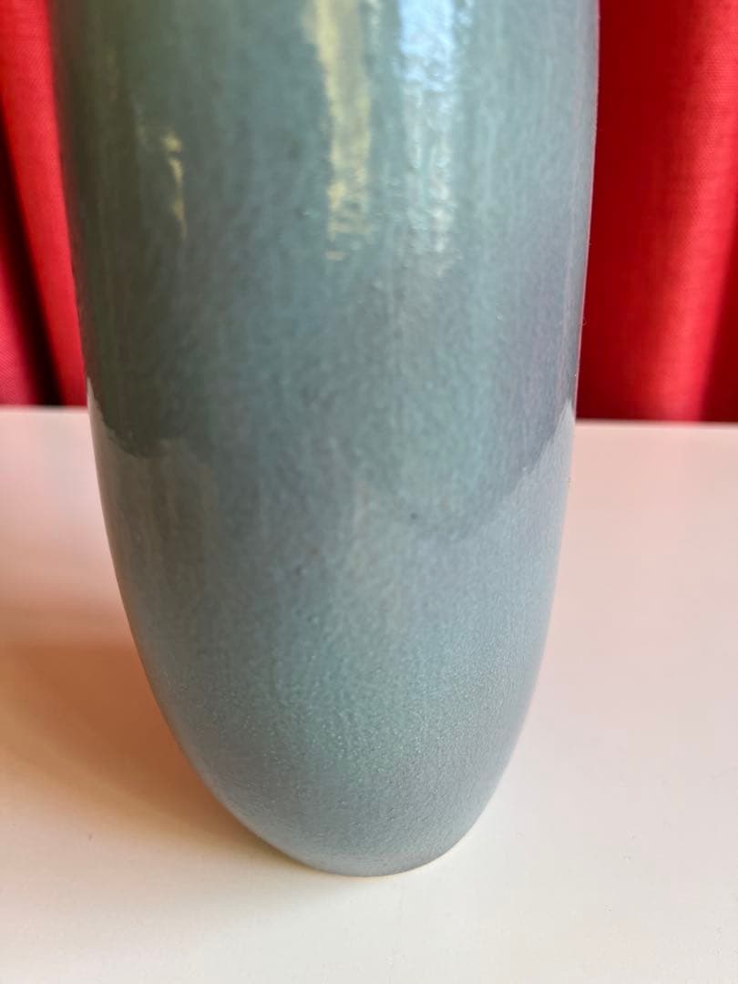 小林正明作　陶器花器　池坊　華道具　水盤　京焼　清水焼　フラワーベース　花瓶
